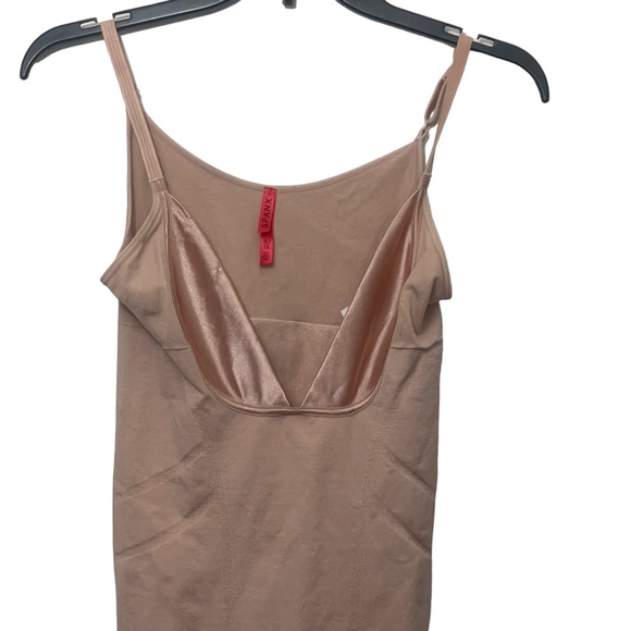 Spanx XL Full Body Stretch Adjustable Straps Easy Access Beige - Picture 5 of 8